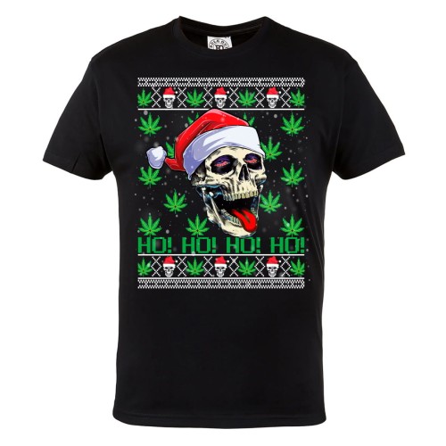 KOSZULKA ŚWIĄTECZNA BOŻE NARODZENIE MARIHUANA