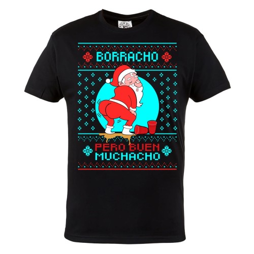 KOSZULKA ŚWIĄTECZNA PIJANY ALE DOBRY CHŁOPAK 1