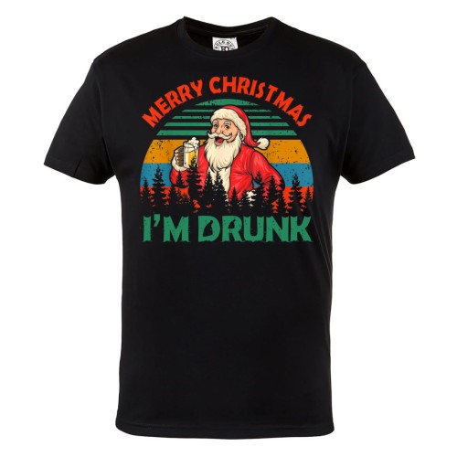 KOSZULKA ŚWIĄTECZNA ŚWIETY MIKOŁAJ Z PIWEM 1