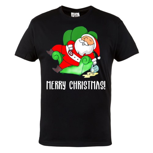 KOSZULKA ŚWIĄTECZNA ŚWIĘTY MIKOŁAJ Z PIWEM PIWO