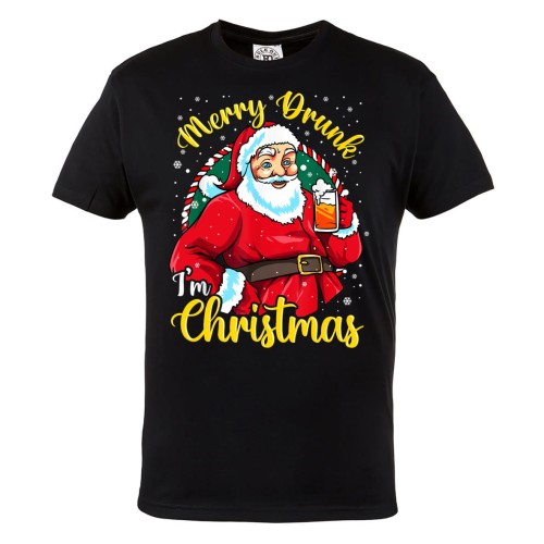 KOSZULKA ŚWIĄTECZNA ŚWIĘTY MIKOŁAJ Z PIWEM PIWO