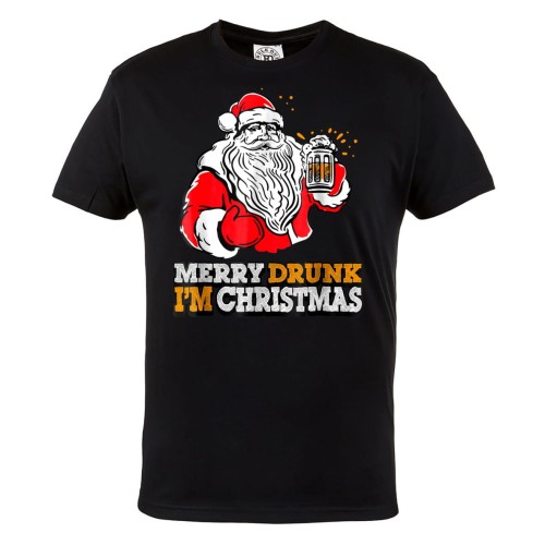KOSZULKA ŚWIĄTECZNA ŚWIĘTY MIKOŁAJ Z PIWEM PIWO 1