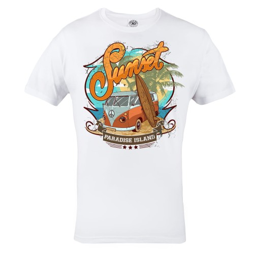 KOSZULKA SUNSET PARADISE ISLAND 2