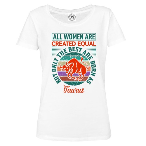 DAMSKA KOSZULKA HOROSKOP ZNAK ZODIAKU BYK THE BEST WOMEN 1