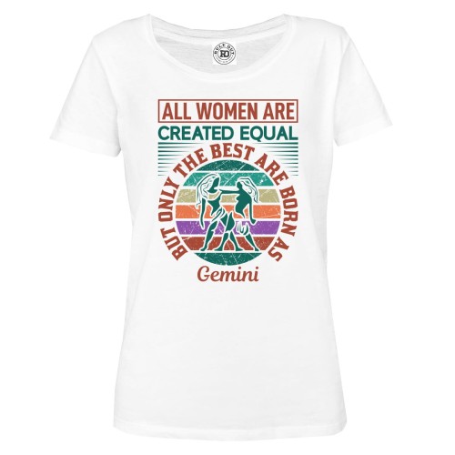 DAMSKA KOSZULKA HOROSKOP ZNAK ZODIAKU BLIŹNIĘTA THE BEST WOMEN 1