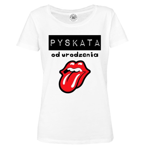 DAMSKA KOSZULKA NA DZIEŃ KOBIET PYSKATA OD URODZENIA 1