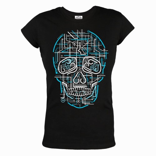 KOSZULKA DAMSKA SKULL CZASZKA CZACHA 
