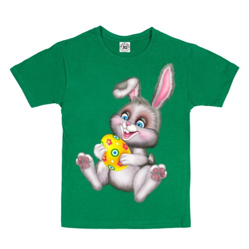 DZIECIĘCA KOSZULKA ŚWIĄTECZNA WIELKANOC EASTER WESOŁY ZAJĄCZEK Z PISANKĄ 2