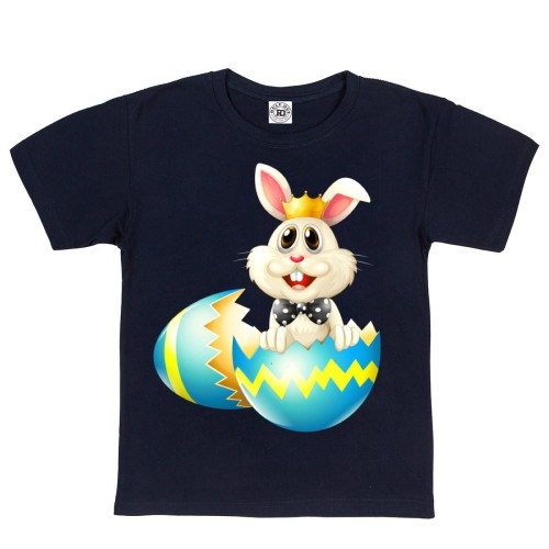 DZIECIĘCA KOSZULKA ŚWIĄTECZNA WIELKANOC EASTER KRÓLICZEK ZAJĄCZEK WIELKANOCNY  W PISANCE EASTER115 1