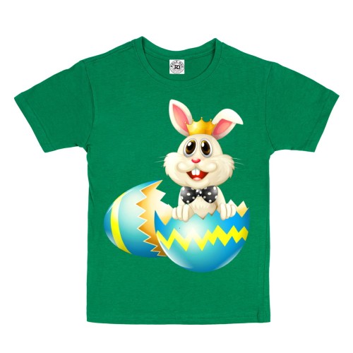 DZIECIĘCA KOSZULKA ŚWIĄTECZNA WIELKANOC EASTER KRÓLICZEK ZAJĄCZEK W PISANCE EASTER127 1