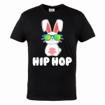 KOSZULKA MĘSKA NA WIELKANOC KRÓLICZEK ZAJĄCZEK WIELKANOCNY HIP HOP EASTER74