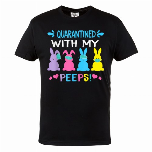 KOSZULKA MĘSKA NA WIELKANOC KRÓLICZKI ZAJĄCZKI KWARANTANNA  EASTER76 1