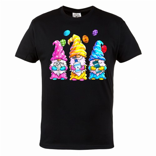 KOSZULKA MĘSKA NA WIELKANOC KRASNALE PISANKI WIRUS EASTER77 1