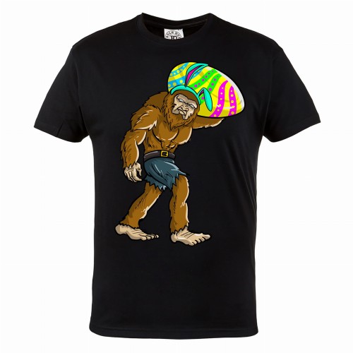 KOSZULKA MĘSKA NA WIELKANOC YETI Z PISANKĄ EASTER79 2