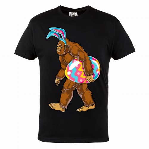 KOSZULKA MĘSKA NA WIELKANOC YETI Z PISANKĄ EASTER80 2