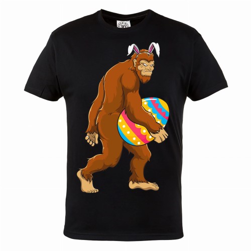 KOSZULKA MĘSKA NA WIELKANOC YETI Z PISANKĄ EASTER82 2