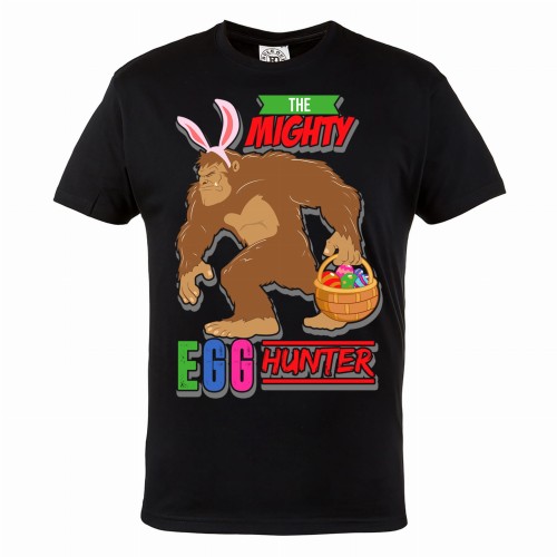 KOSZULKA MĘSKA NA WIELKANOC YETI THE MIGHTY EGG HUNTER EASTER85