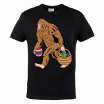 KOSZULKA MĘSKA NA WIELKANOC YETI EGG HUNTER KOSZYCZEK WIELKANOCNY EASTER86