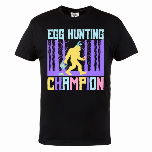 KOSZULKA MĘSKA NA WIELKANOC YETI EGG HUNTING CHAMPION EASTER88 1