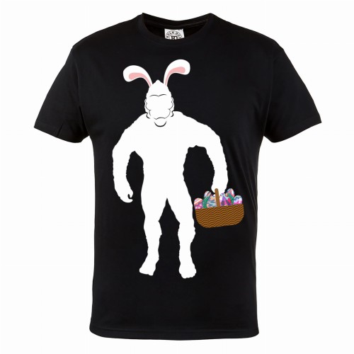 KOSZULKA MĘSKA NA WIELKANOC YETI EGG HUNTER EASTER89 1