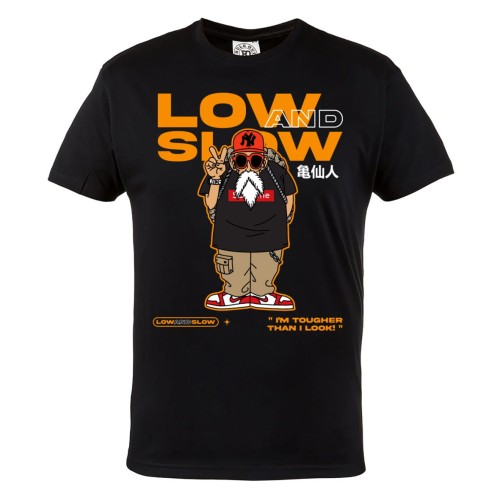 DRAGON BALL MĘSKA KOSZULKA Z NADRUKIEM GENIALNY ŻÓŁW LOW & SLOW 175