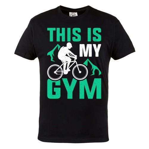  KOSZULKA ROWEROWA NA ROWER DLA KOLARZA ROWER THIS IS MY GYM 1
