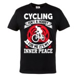  KOSZULKA ROWEROWA NA ROWER DLA KOLARZA ROWER CYCLING ISN'T A HOBBY