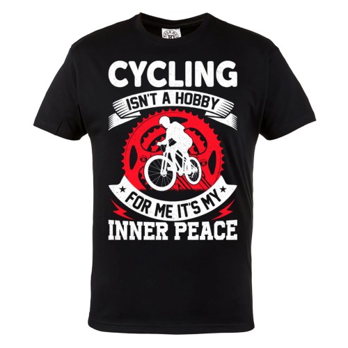  KOSZULKA ROWEROWA NA ROWER DLA KOLARZA ROWER CYCLING ISN'T A HOBBY 1
