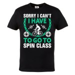  KOSZULKA ROWEROWA NA ROWER DLA KOLARZA ROWER GO TO SPIN CLASS