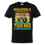  KOSZULKA ROWEROWA NA ROWER DLA KOLARZA ROWER EDUCATION IS