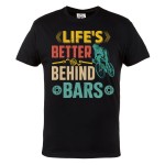  KOSZULKA ROWEROWA NA ROWER DLA KOLARZA ROWER BEHIND BARS