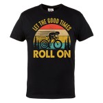  KOSZULKA ROWEROWA NA ROWER DLA KOLARZA ROWER ROLL ON 