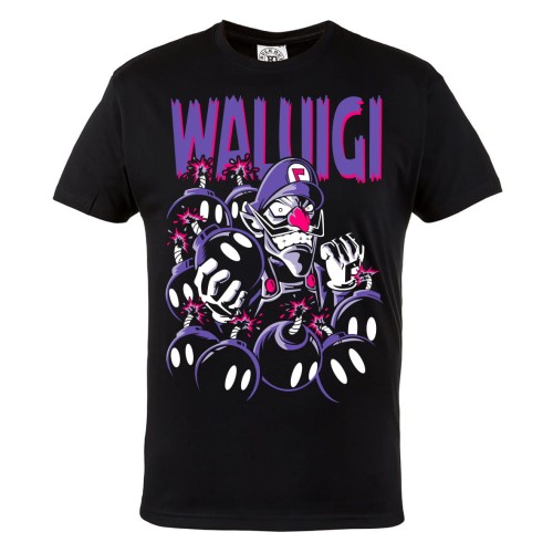 MARIO KOSZULKA MĘSKA GRA SUPER MARIO BROS  WALUIGI