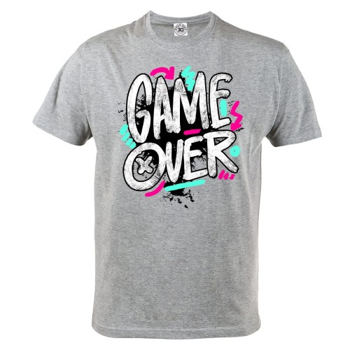 KOSZULKA GAMINGOWA DLA GRACZA GAME OVER  1