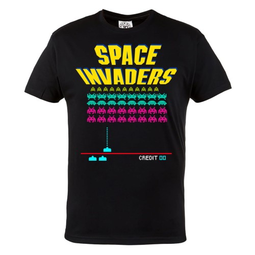 KOSZULKA GAMINGOWA DLA GRACZA SPACE INVADERS 1
