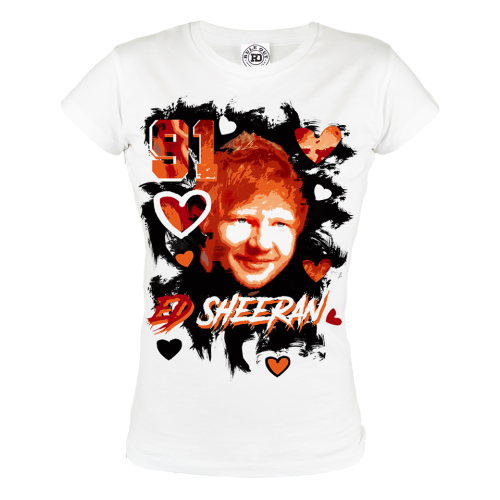 KOSZULKA DAMSKA ED SHEERAN '91 