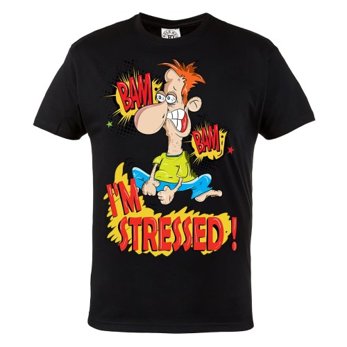 KOSZULKA ŚMIESZNE I'M STRESSED 1