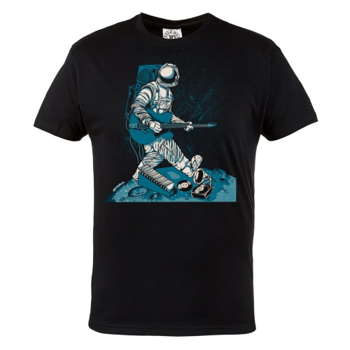 MĘSKA KOSZULKA NASA ASTRONAUTA KOSMONAUTA KOSMOS GITARA