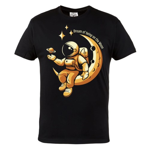 MĘSKA KOSZULKA NASA ASTRONAUTA KOSMONAUTA KOSMOS DREAM OF BEING ON THE MOON 1