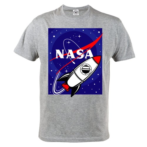 MĘSKA KOSZULKA NASA ASTRONAUTA KOSMONAUTA KOSMOS RAKIETA 1