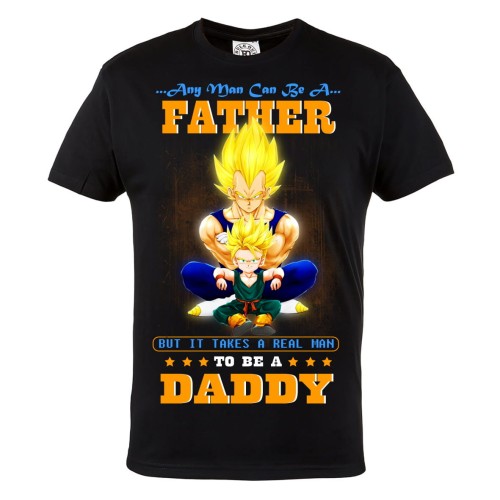 KOSZULKA PREZENT NA DZIEŃ OJCA TATA DRAGON BALL IT TAKES A REAL MAN TO BE A DADDY 1