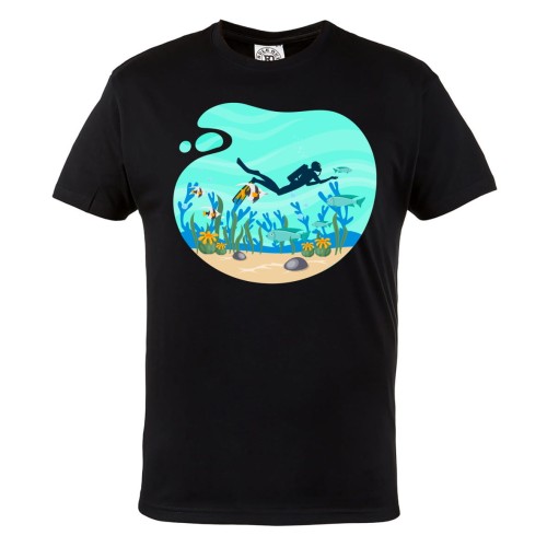 KOSZULKA MĘSKA DLA NURKA NURKOWANE DIVING DIVE04 1