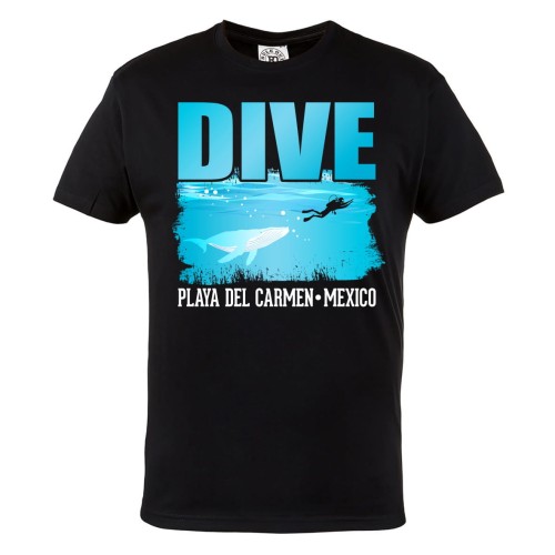 KOSZULKA MĘSKA DLA NURKA NURKOWANE DIVING PLAYA DEL CARMEN MEXICO 1