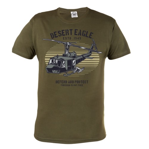 KOSZULKA WOJSKOWA HELIKOPTER DESERT EAGLE DEFEND AND PROTECT 1