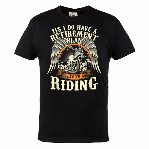 KOSZULKA MOTO MOTORYZACYJNA NA MOTOR MOTOCYKL PLAN NA EMERYTURĘ MOTORCYCLE 1