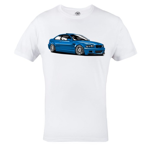 KOSZULKA MOTO MOTORYZACYJNA NIEBIESKIE BMW MPOWER 1