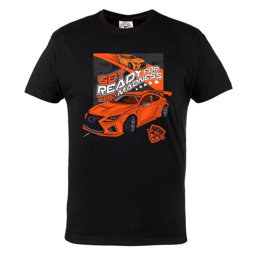 KOSZULKA MOTO MOTORYZACYJNA WYŚCIGI ULICZNE DRIFTING GET READY FOR THE MADNESS 1