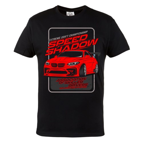 KOSZULKA MOTO MOTORYZACYJNA SPORTOWE AUTO WYŚCIGI ULICZNE DRIFTING SPEED SHADOW 1