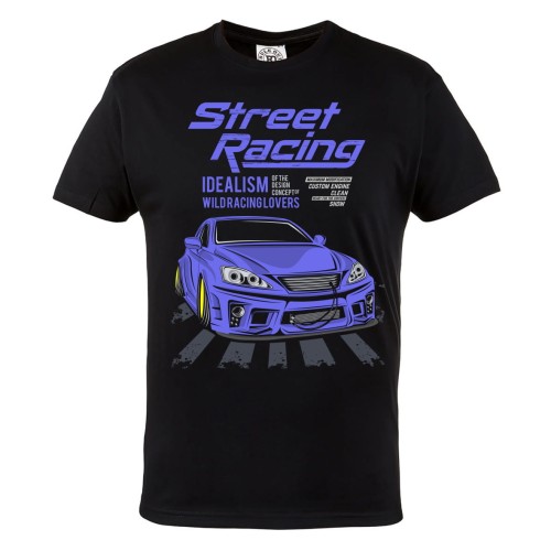 KOSZULKA MOTO MOTORYZACYJNA SPORTOWE AUTO WYŚCIGI ULICZNE DRIFTING WILD RACING LOVERS 1