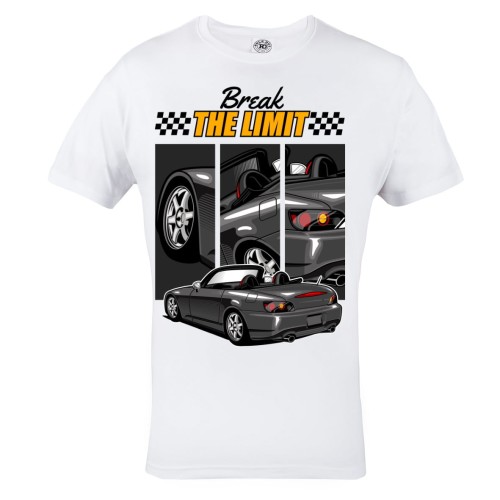 KOSZULKA MOTO MOTORYZACYJNA SPORTOWE AUTO WYŚCIGI ULICZNE DRIFTING BREAK THE LIMIT 1
